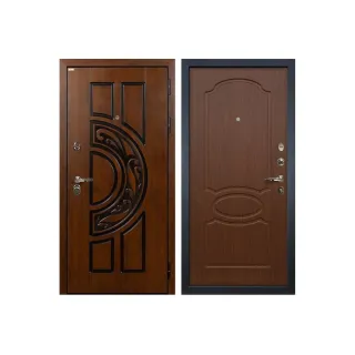 Входная металлическая дверь Лекс Спартак Cisa Берёза мореная (панель №12)