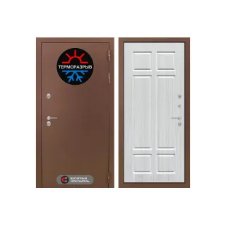 Входная дверь с терморазрывом Labirint Термо Магнит 08 Кристалл вуд