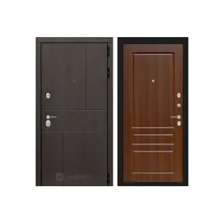 Входная дверь Labirint URBAN 03 - Орех бренди