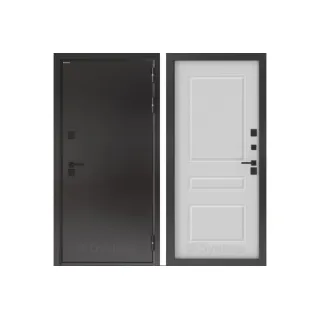 Входная дверь с терморазрывом BN-10 ФЛ-711 Белый софт