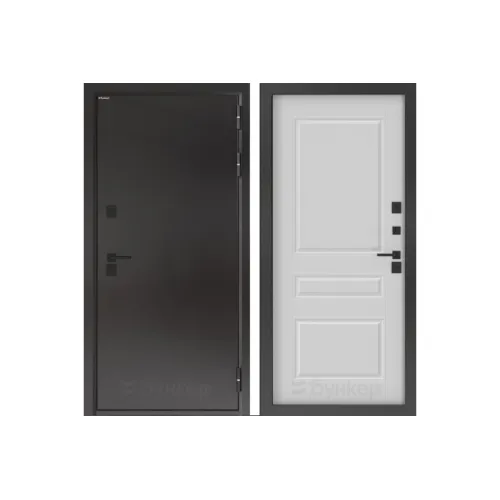 Входная дверь с терморазрывом BN-10 ФЛ-711 Белый софт