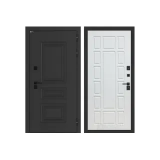 Входная дверь Аляска Лайт 12 - Белое дерево